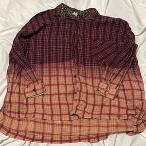 Plaid button up